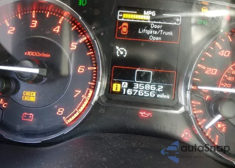 2017 Subaru Wrx Premium из США, поврежденный, VIN JF1VA1F66H9802201